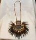 VINTAGE PAPUA NEW GUINEA LANI TRIBE PECTORAL NECKLACE Authentic