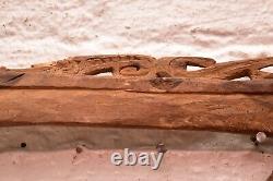 VTG Papua New Guinea ADZE AXE Tribal Weapon Woven W Stone Head Matty Islands 38