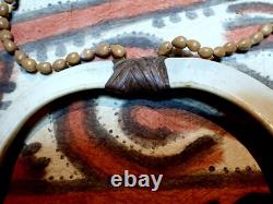 Vanuatu Papua New Guinea Highlands Huli Necklace with seeds Vintage circa 1970s