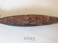 Very Rare, With Provenance, Asmat Papua New Guinea Ceremonial Sago Platter