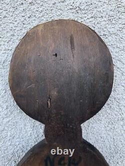 Vintage 20th C Papua New Guinea Carved Wood Bioma Figure Oceanic Art