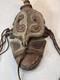Vintage Carved Papua New Guinea Tribal Mask Sepik River Fibers 12 Face Tiki Bar