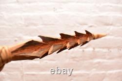 Vintage Carved Wood Adze Axe Weapon Highlands Papua New Guinea Png Tool 23