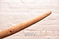 Vintage Carved Wood Adze Axe Weapon Highlands Papua New Guinea Png Tool 23