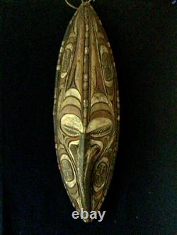 Vintage Ceremonial Sepik River Mask, Papua New Guinea