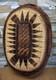 Vintage Hand Woven Papua New Guinea Tray Wall Hanging Basket Afrohemian decor