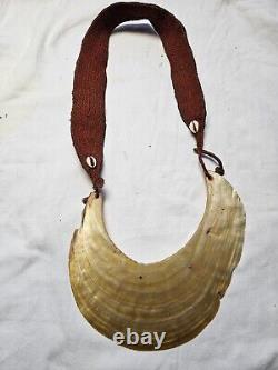 Vintage Kina Shell Necklace, Papua New Guinea