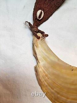 Vintage Kina Shell Necklace, Papua New Guinea
