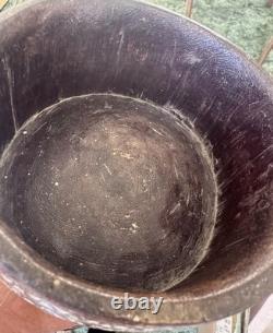 Vintage Massim Trobriand Islands Papua New Guinea Carved Figural Bowl 32cm