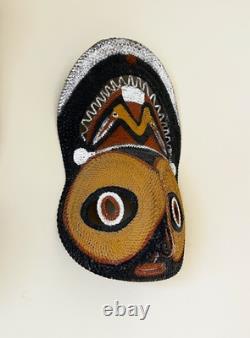 Vintage Pacific Island Art Papua New Guinea Yam Masks