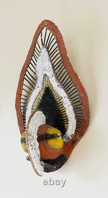 Vintage Pacific Island Art Papua New Guinea Yam Masks