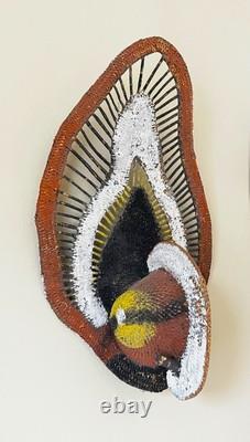 Vintage Pacific Island Art Papua New Guinea Yam Masks
