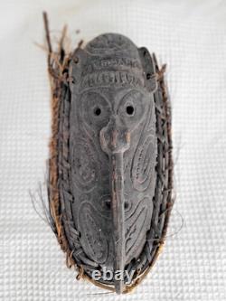 Vintage Papau New Guinea Tribal Sepik Wooden Mask