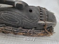 Vintage Papau New Guinea Tribal Sepik Wooden Mask