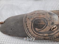 Vintage Papau New Guinea Tribal Wooden Mask Board