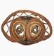 Vintage Papua New Guinea Abelam Yam Mask Woven Headdress Ceremonial Mask MCM EX