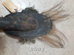 Vintage Papua New Guinea Ancestor Figure Male. Museum Quality 29 tall