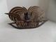 Vintage Papua New Guinea Authentic Carved Wood Bird Of Paradise 11,5x5sign
