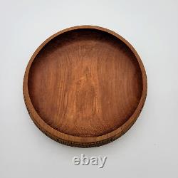 Vintage Papua New Guinea Bowl Handmade Carved PNG Serving