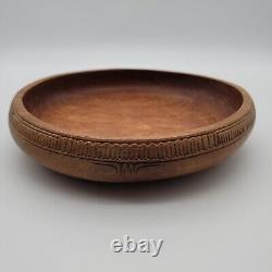 Vintage Papua New Guinea Bowl Handmade Carved PNG Serving