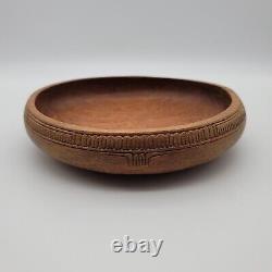 Vintage Papua New Guinea Bowl Handmade Carved PNG Serving