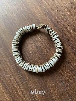 Vintage Papua New Guinea Conus Shell Necklace Tribal Money