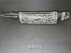 Vintage Papua New Guinea Hand-Carved Ceremonial Garamut Crocodile Slit Drum