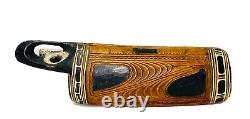 Vintage Papua New Guinea Hand-Carved Wood Ceremonial Slit Drum Garamut Trobriand