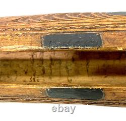 Vintage Papua New Guinea Hand-Carved Wood Ceremonial Slit Drum Garamut Trobriand