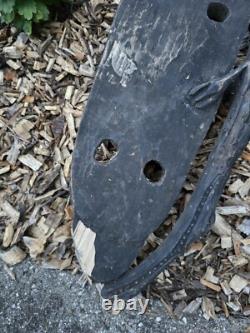Vintage Papua New Guinea Hand-Carved Wooden Artifact Crocidile Spirit Board