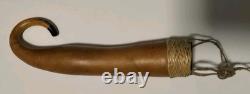 Vintage Papua New Guinea Highlands Koteka Penis Gourd Tribal Folk Art Souvenir