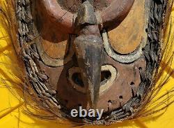 Vintage Papua New Guinea Mask Oceania PNG Oceanic