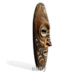 Vintage Papua New Guinea Mask PNG Boars tusks Carved Ancestor Sepik River 26 Vintage Papua New Guinea Mask PNG Boars tusks Carved Ancestor Sepik River 26