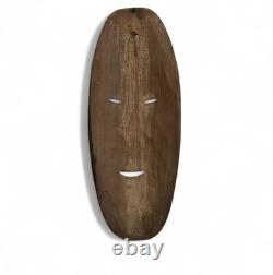 Vintage Papua New Guinea Mask PNG Boars tusks Carved Ancestor Sepik River 26