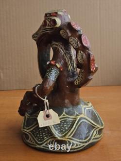 Vintage Papua New Guinea Pottery Sculpture Sepik PNG