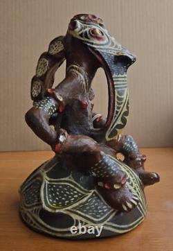 Vintage Papua New Guinea Pottery Sculpture Sepik PNG