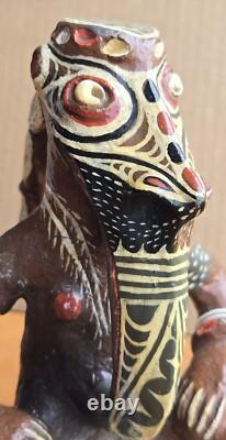 Vintage Papua New Guinea Pottery Sculpture Sepik PNG