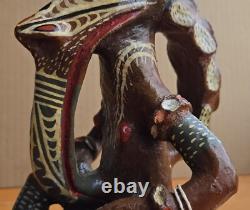Vintage Papua New Guinea Pottery Sculpture Sepik PNG