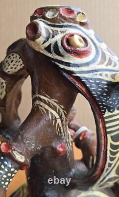 Vintage Papua New Guinea Pottery Sculpture Sepik PNG