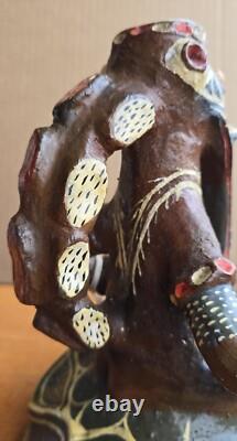 Vintage Papua New Guinea Pottery Sculpture Sepik PNG