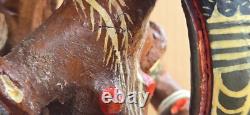 Vintage Papua New Guinea Pottery Sculpture Sepik PNG