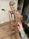 Vintage Papua New Guinea Sepik River Spirit Hook Carved Wood Tribal Art