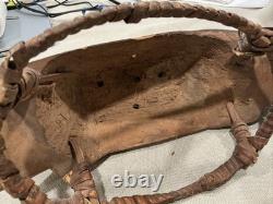 Vintage Papua New Guinea Sepik River Spirit Hook Carved Wood Tribal Art