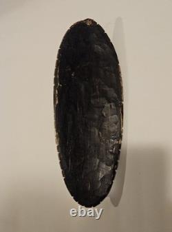 Vintage Papua New Guinea Sepik River Spirit Mask Bird Figure Tribal Wall Art