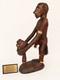 Vintage Papua New Guinea Sepik River Warrior Holding Trophy Head Monumental