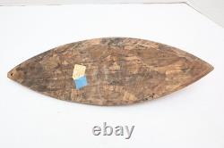Vintage Papua New Guinea Sepik River Wood Mask Shield Hand Carved Art 17