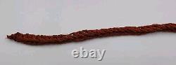 Vintage Papua New Guinea Tribal Headband Feathers Tusks Shells Polynesian Art