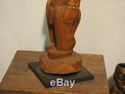 Vintage Sepik River Papua New Guinea Ancestor Figure PNG Carved Tiki not mug