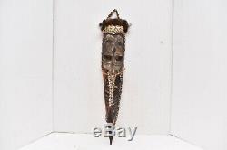 Vintage Tambanum Spirit Mask Sepik River Papua New Guinea Tribal art carved