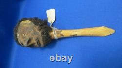 Vintage Yamok/Latmul Tribe Papua New Guinea Effigy Head Bone Dagger c 1946